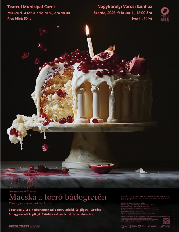 Macska a forró bádogtetőn - Pisica pe acoperișul fierbinte Macska a forró bádogtetőn - Pisica pe acoperișul fierbinte